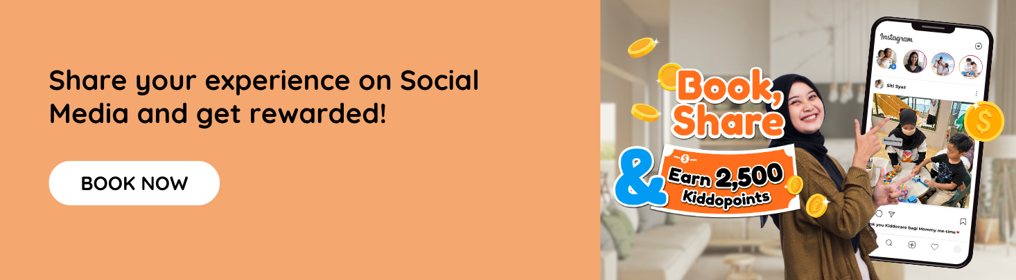 Share your experience on Social Media and get rewarded — Book, Share & Earn 2,500 Kiddopoints